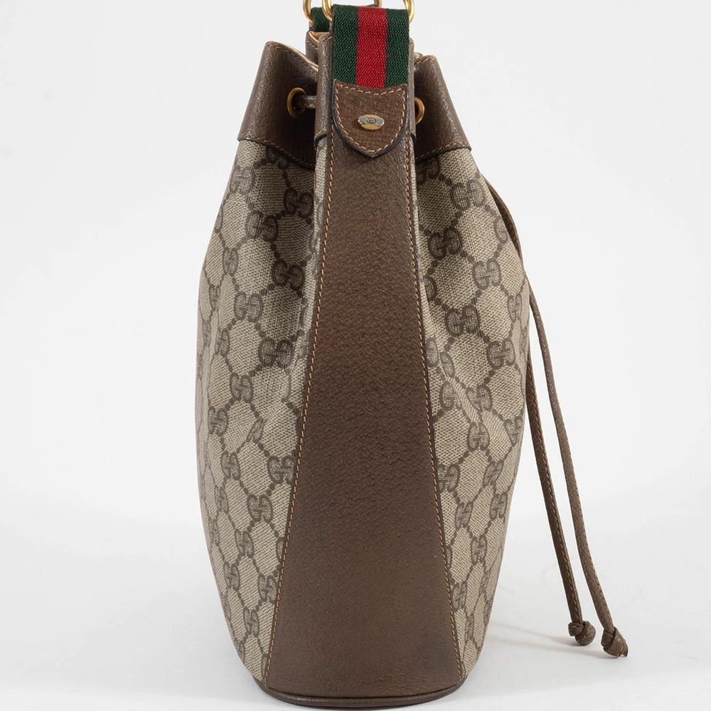 Gucci Bag Shoulder Sherry GG Supreme Drawstring - Picture 3 of 9